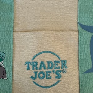Bolsa pequena personalizada dupla face da Ariel da Disney, da Trader Joe's. imagem 7