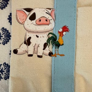 Disney Moana dubbelzijdige op maat gemaakte minidraagtas van Trader Joes afbeelding 9
