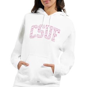 Cal State Fullerton Hoodie: Love Shack Ausgefallene, ultraweiche Baumwollmischung