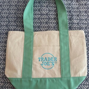 Disney Moana Pua and Hey Hey Custom Made Trader Joes Mini Tote One of a Kind image 6