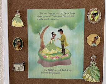 Disney Pin Tiana aangepast kurken prikbord met pinnen inbegrepen Perfect cadeau
