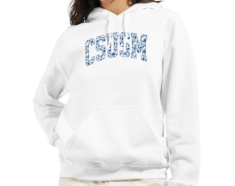 Sudadera con capucha de Cal State San Marcos: mezcla de algodón suave, estilo elegante de Love Shack