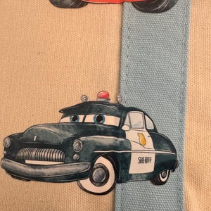 Disney Cars Lightning McQueen op maat gemaakte minidraagtas van Trader Joes, uniek in zijn soort afbeelding 6