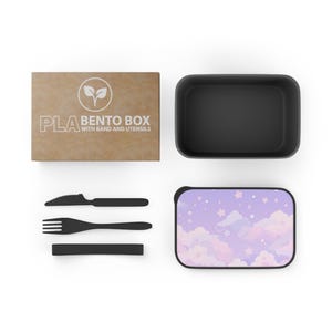 Unicorn Skies, Dreamy Cloud Bento Box, Eco-Friendly Lunch Container, Cute Meal Prep Box, Perfect for School and Work, Gift for Foodies