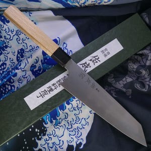 Gyuto japansk kökskniv Sukenari Kiritsuke ZDP-189 S-107 21 cm