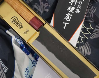 Couteau de cuisine japonais Nakiri Kajibe 16,5 cm