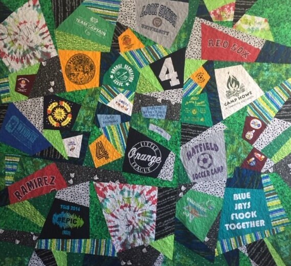 Custom Colorful T-shirt Quilt for Luke - Etsy Custom Colorful T-shirt Quilt for Luke - Etsy