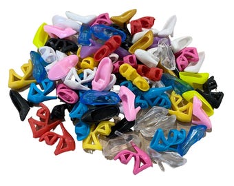 30 pairs of Mix High Heels for Fashion Dolls-for 11.5” Dolls