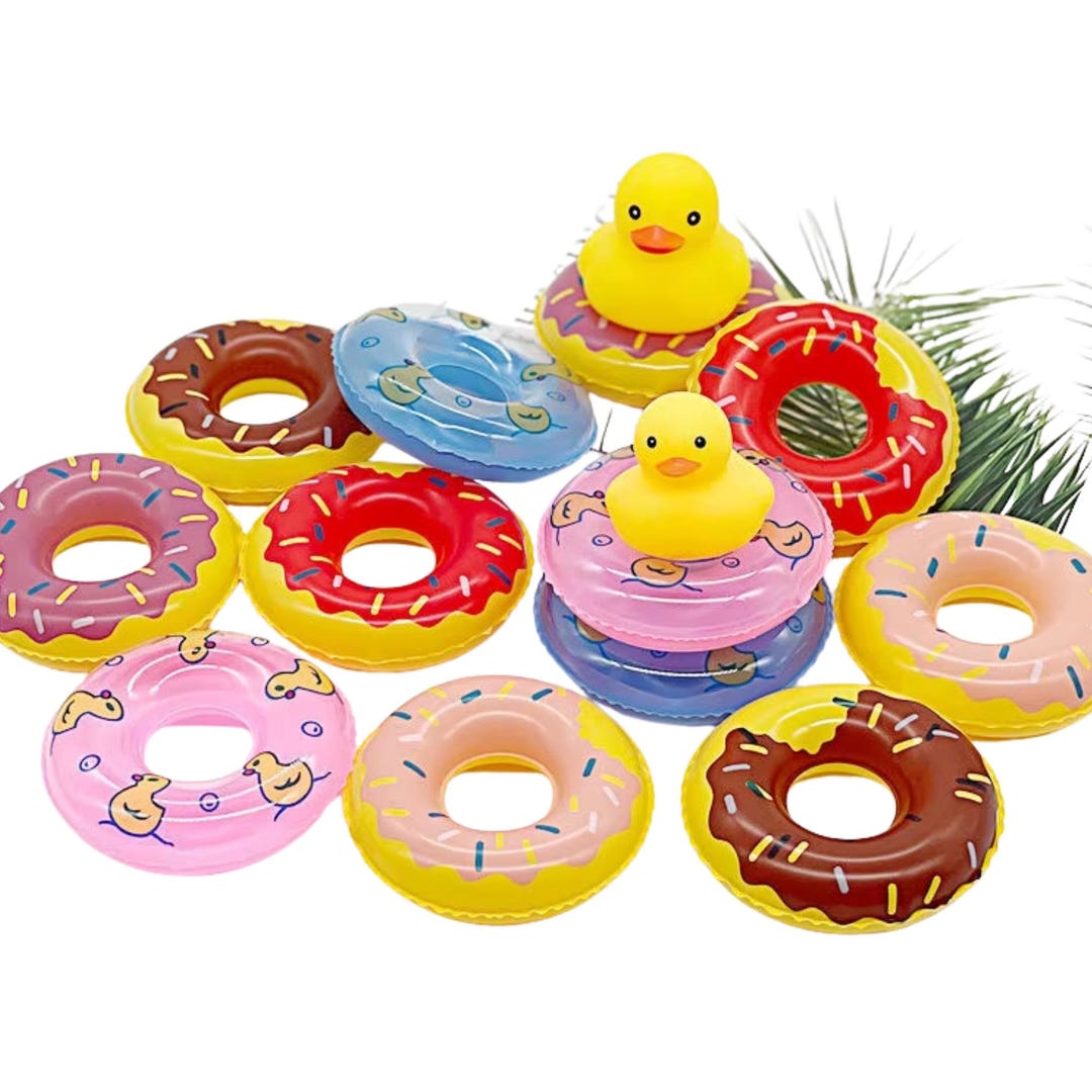 Yellow Lab Floaties 6pcs. Lifesaver Floaties for Ducks, Dolls, Etc.-3.5” - Etsy