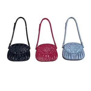 10stk. Lange Designer Geldbörsen für Puppen - viele Stile, Größen, Farben -für 11,5 ”Puppen