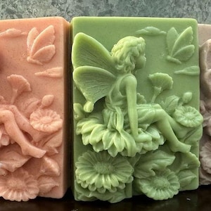 Flower Fairy Soap: Natural Organic Artisan Soap, Essential Oils