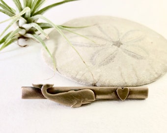 I Whale Love You Brooch, Animal Brooch, Whale Brooch, Whale Shawl Pin, Gift for Ocean lover, Marine Biologist Jewelry