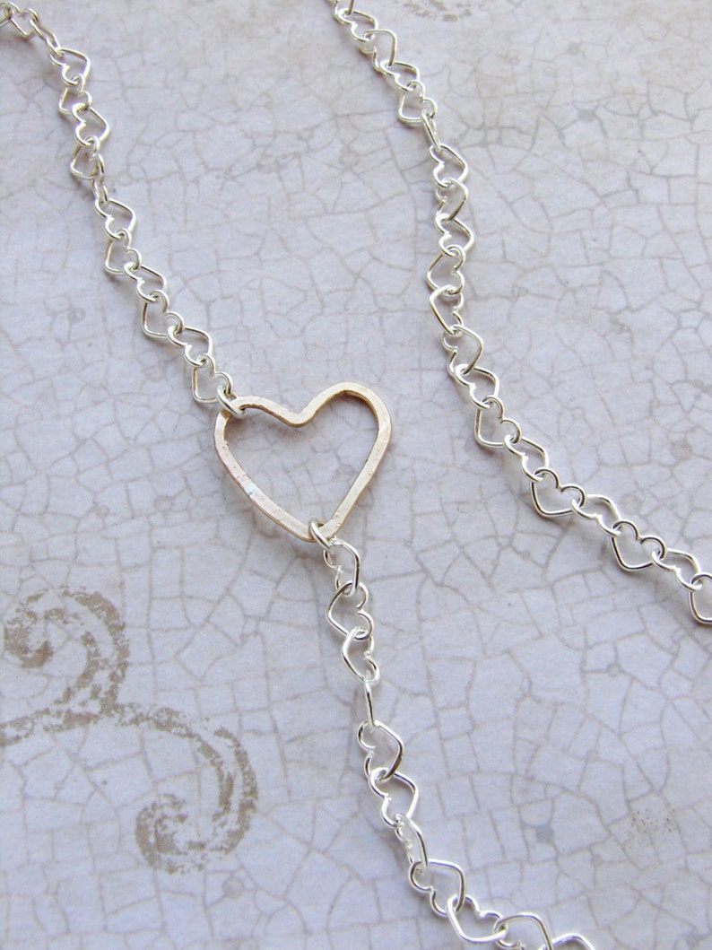 Statement Necklace Sterling Silver Long Layering Necklace | Etsy