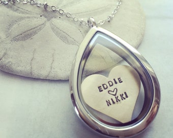 Custom Name Locket Personalized Locket 