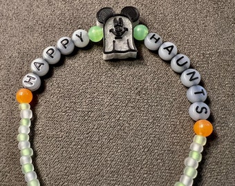 Disney Halloween-armband – Glow in the Dark Mickey Ghost, Happy Haunts