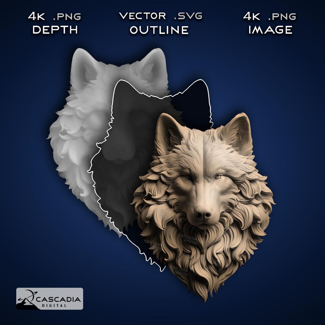 「WOLF’S」/「HEAD」 🐺 Fursuithead realistic wolf with moving jaw・ STL File for