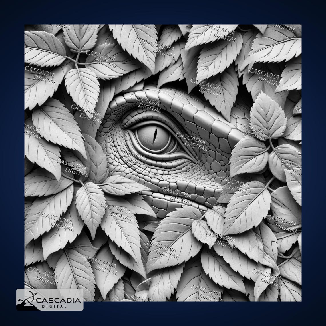 Raptor Eye in Leaves - Laser Engrave PNG for Glowforge and Lightburn - Etsy