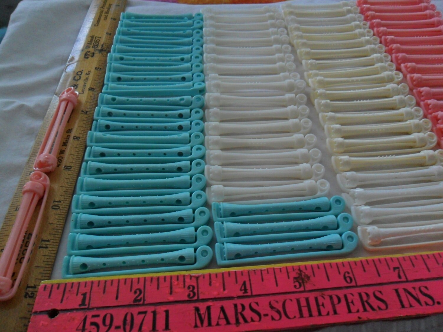 82 Vintage Swing Arm Perm Rods TONI and Numbered 2 Etsy