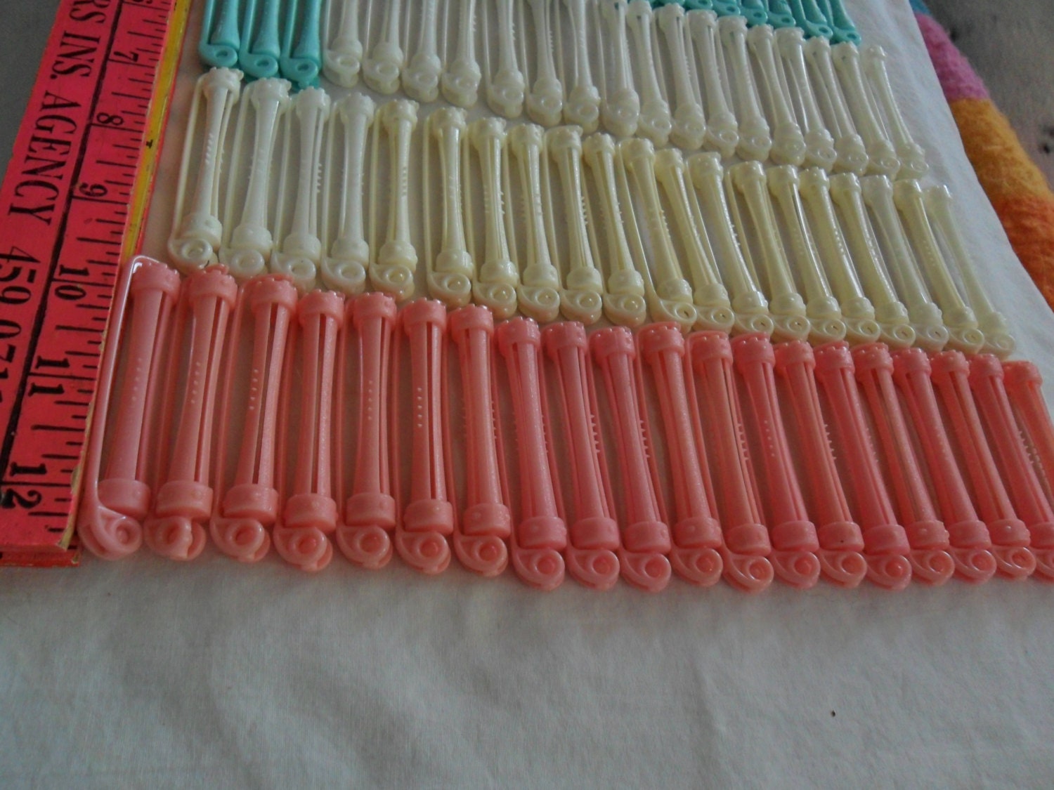 82 Vintage Swing Arm Perm Rods TONI and Numbered 2 Etsy