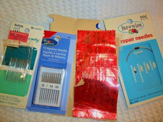 Vintage Sewing Needles Sewing Machine Needles quilting | Etsy