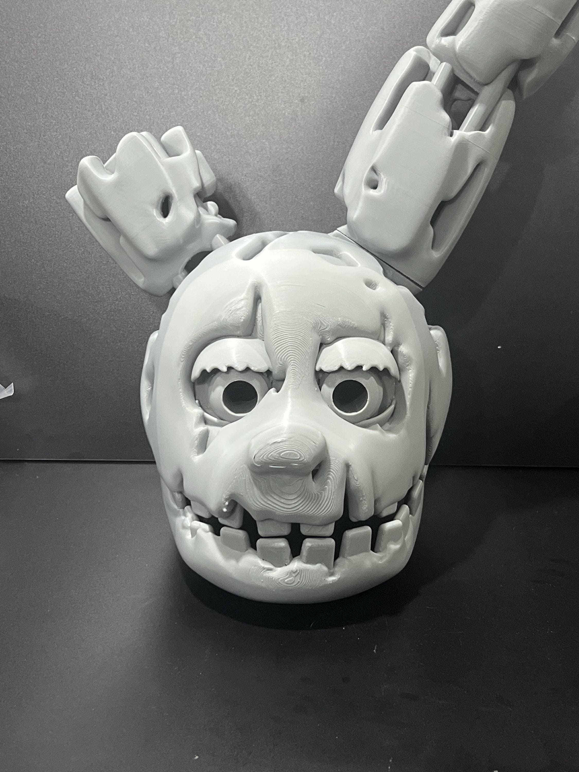 SpringTrap 着用可能なコスプレヘルメット FNAF ファイブ・ナイツ