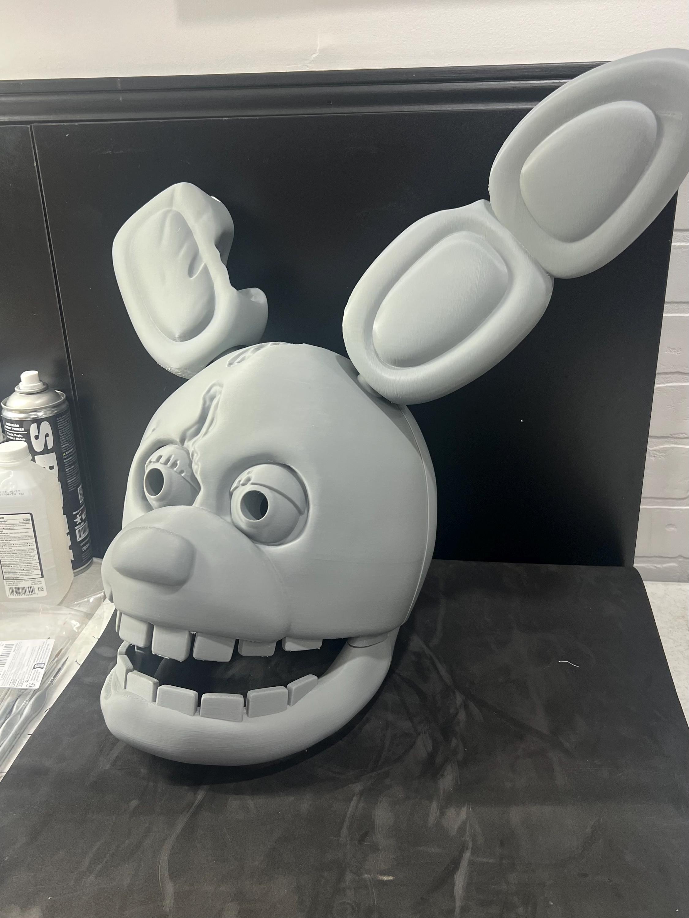 イエローラビット / スプリングトラップ フルヘルメット FNAF ファイブ