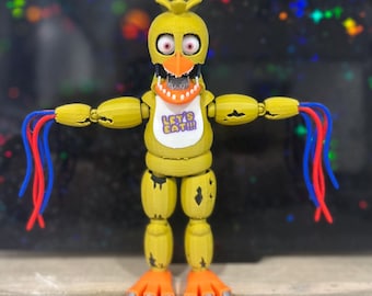 Withered Chica Articulating Figure FNAF Five Nights At Freddy’s