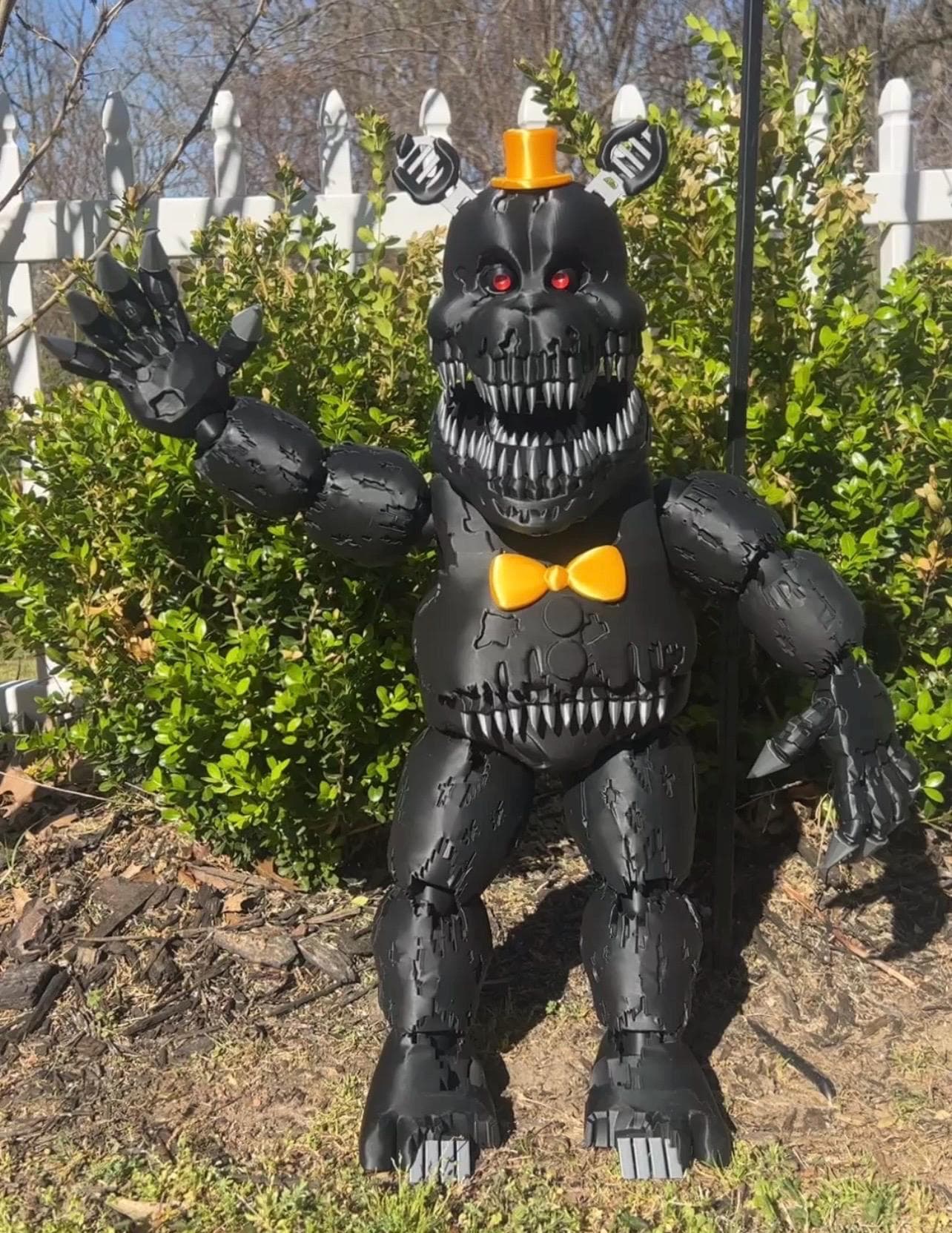JUMBO NIGHTMARE FNAF Five Nights at Freddy's Articulating Figure