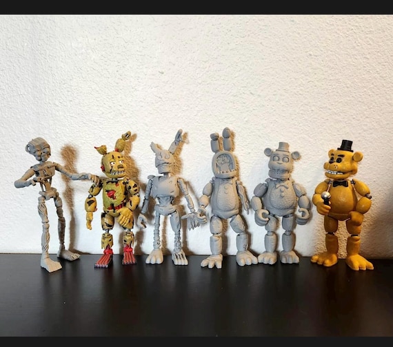 FNAF Withered Bonnie Figure 3D Printed Five Nights at