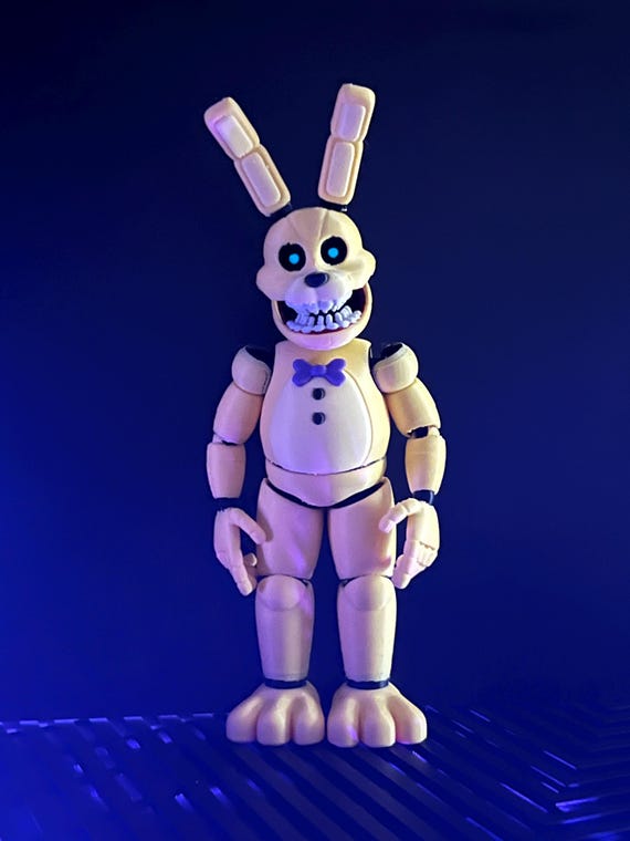 PIT BONNIE Articulating Figure FNAF Five Nights at Freddy's Into