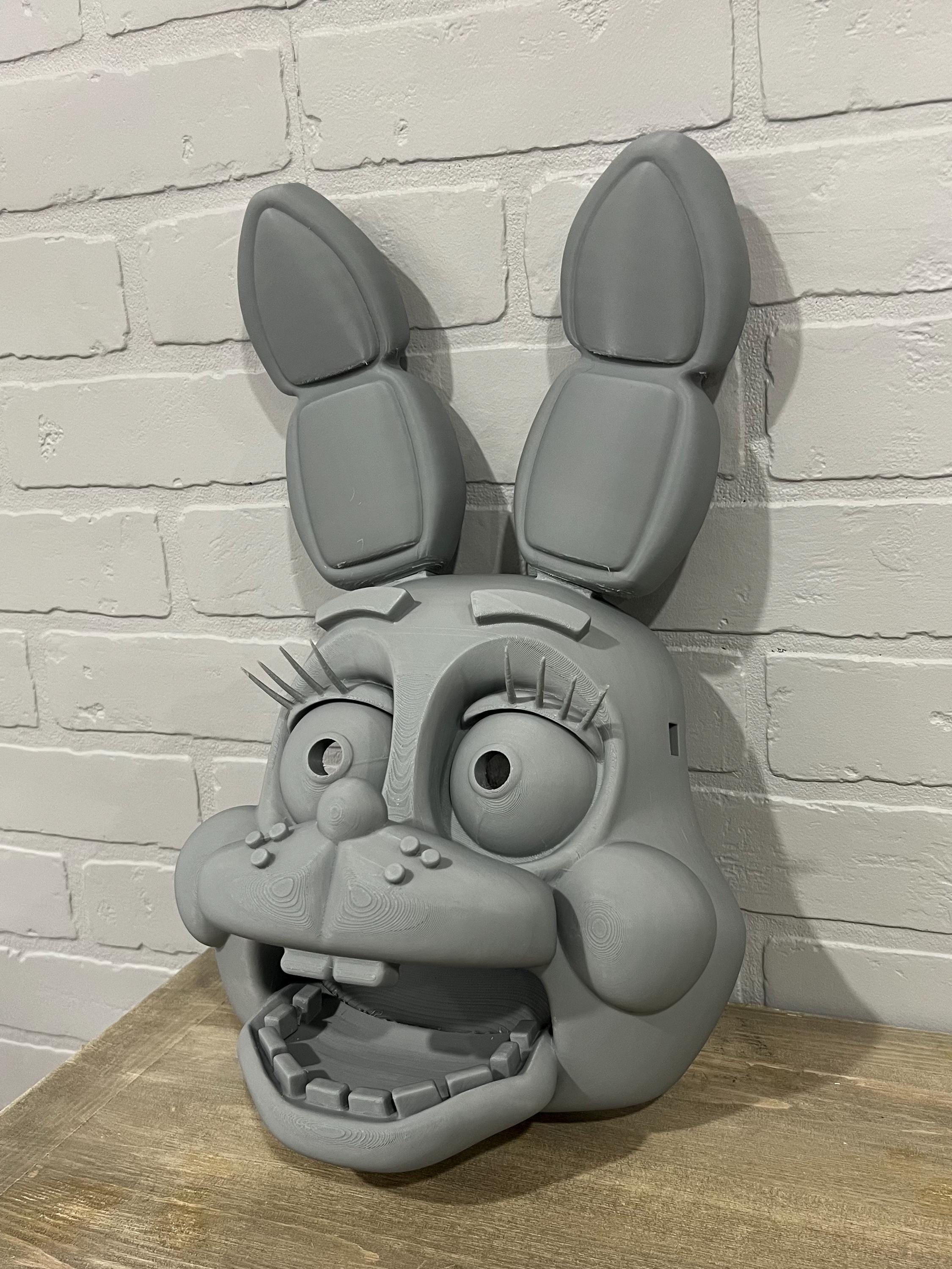 Toy Bonnie Life Size Wearable Mask / Wall Art FNAF Five Nights at ...