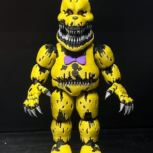 Nightmare fredbear figure - Etsy 日本