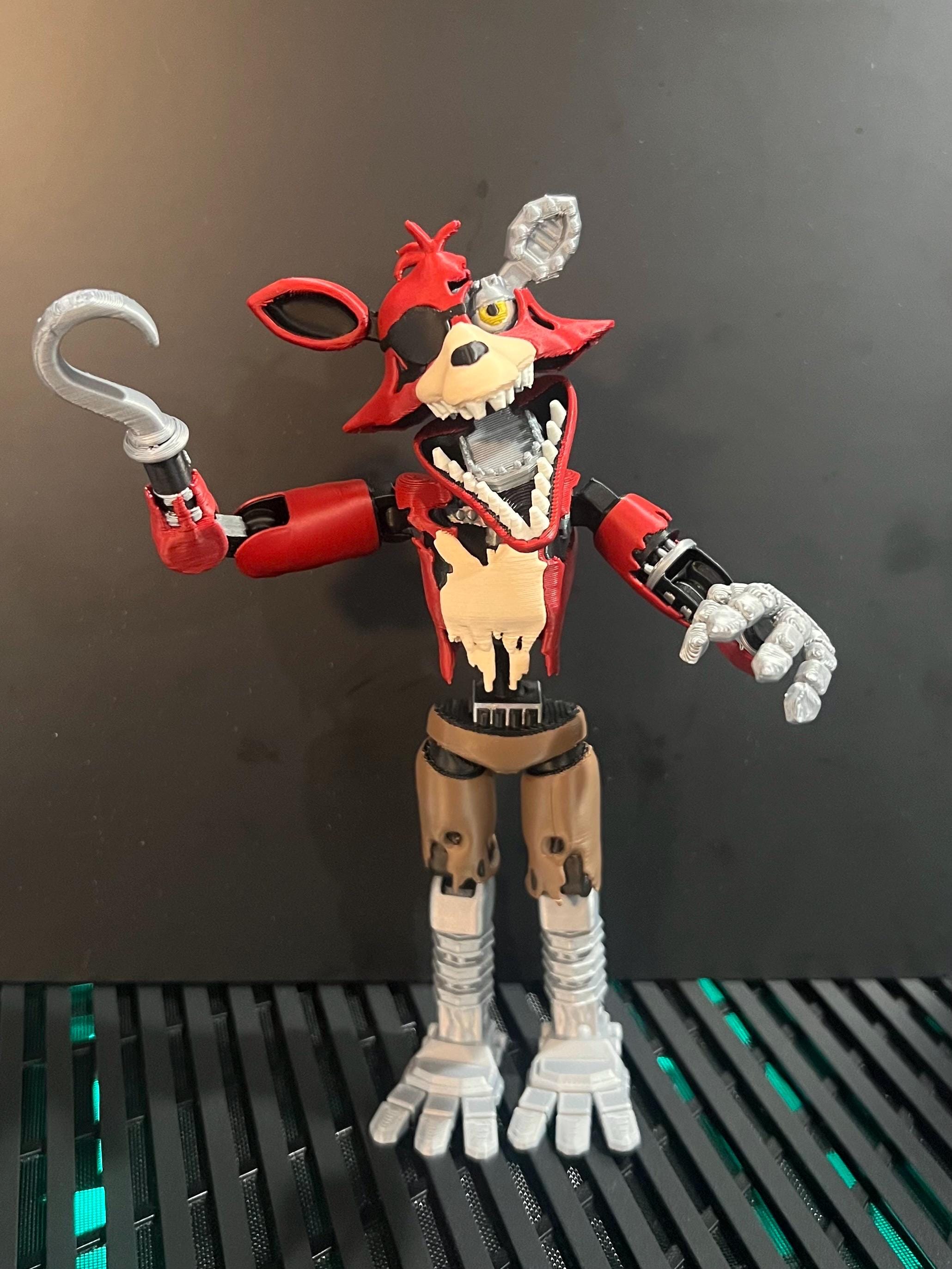 ウィザードフォクシー可動式カスタムフィギュア FNAF ファイブナイツ