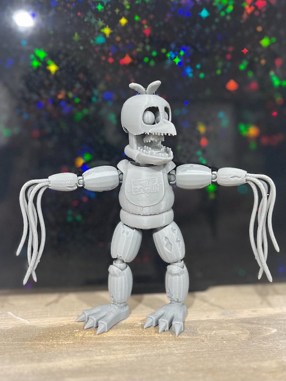 ウィザード チカ 可動式フィギュア FNAF 2 ファイブ ナイツ アット