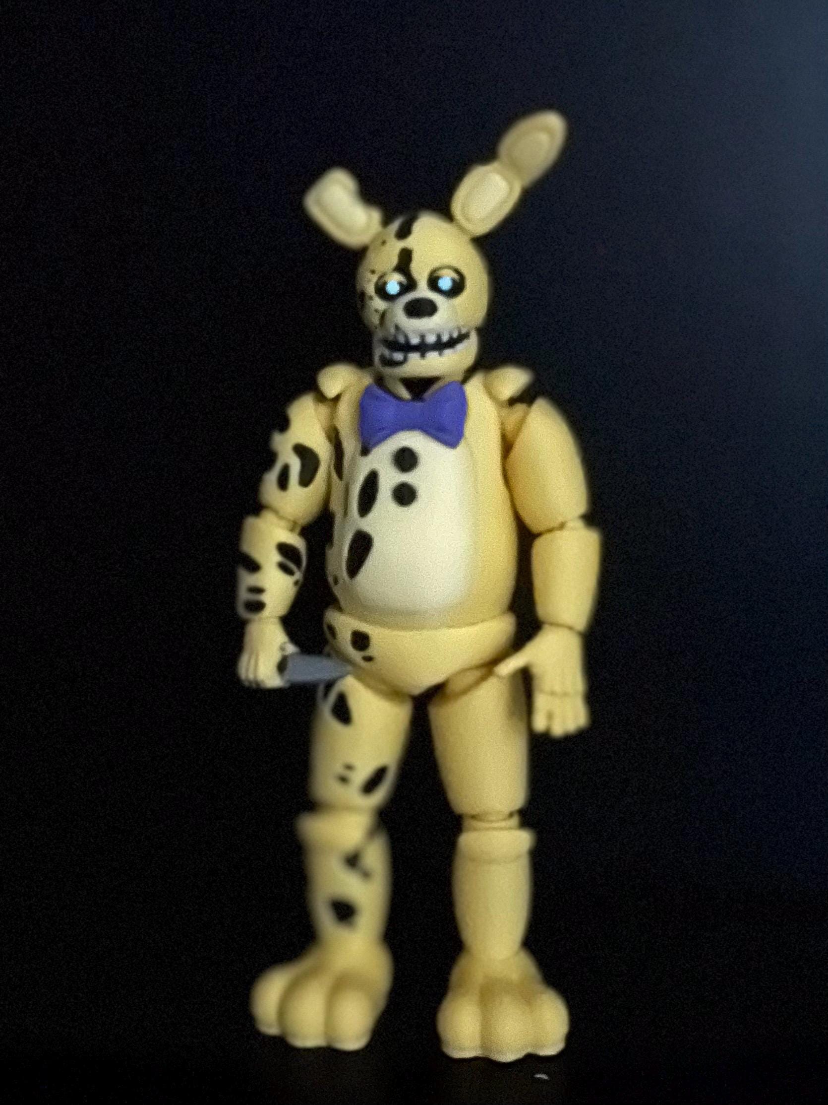 ボニー フィギュア スプリングトラップ ギター付き Spring bonnie action figures - Etsy 日本