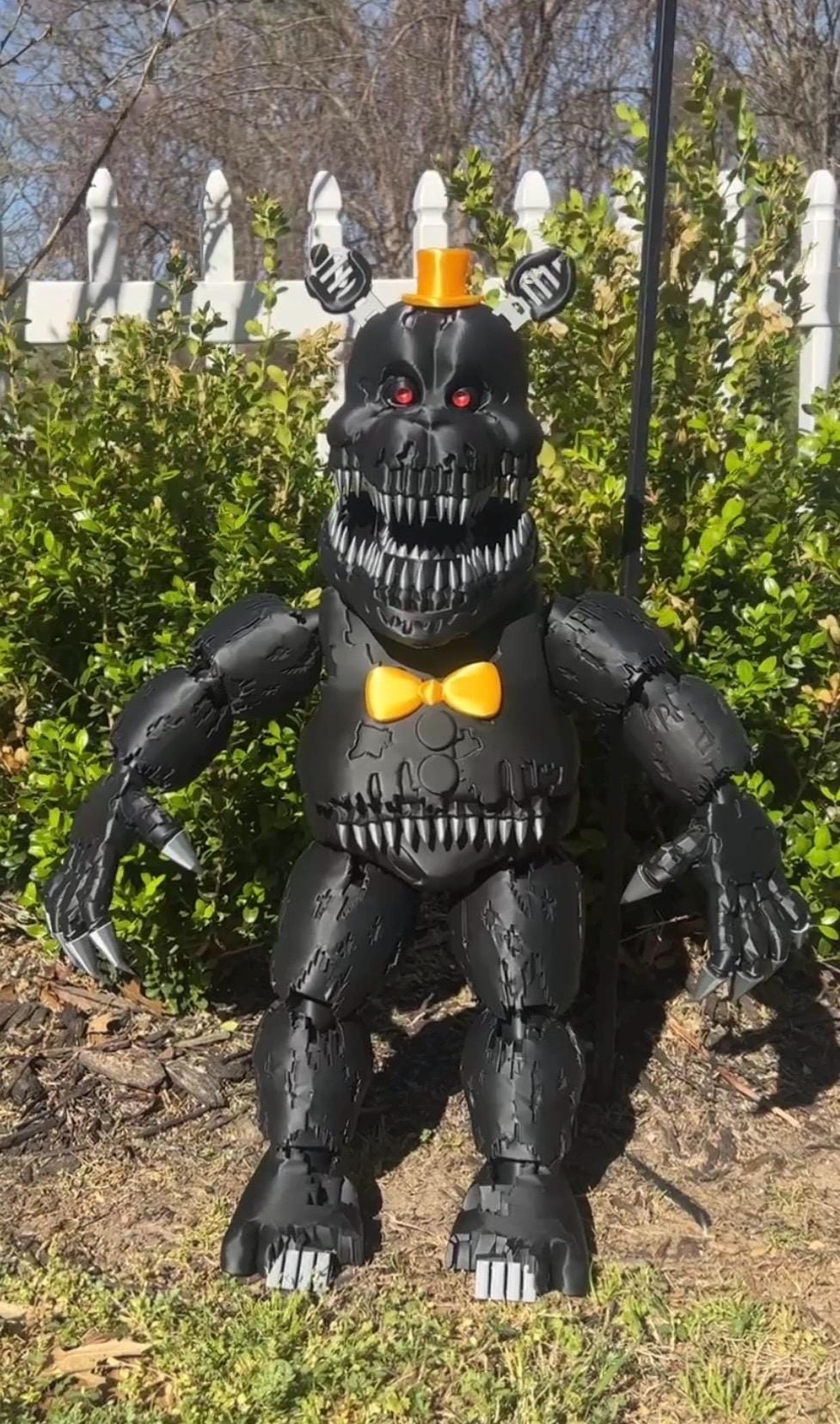 JUMBO NIGHTMARE FNAF Five Nights at Freddy's Articulating Figure
