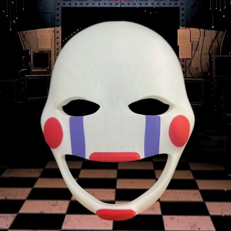 Five Nights At Freddys Puppet Costume Etsy Five Nights At Freddys Puppet Costume Etsy