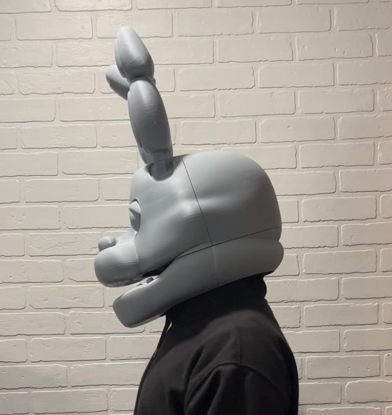 Spring Bonnie Mask Back Spring Bonnie Cosplay HELMET FNAF MOVIE Five Nights at Freddy’s - Etsy