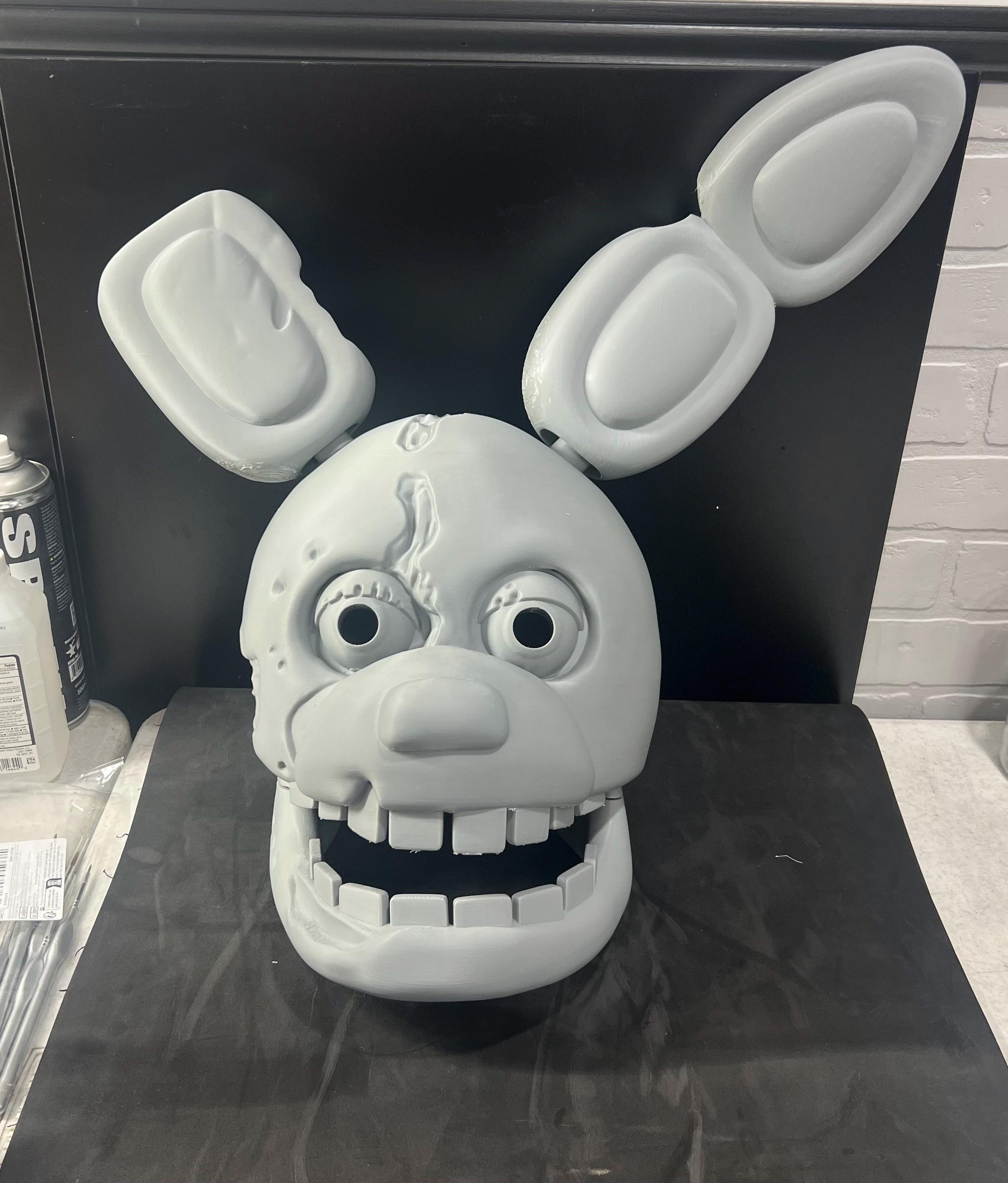 FNAF スプリングトラップ コスプレヘルメット Springtrap Wearable Cosplay Head - Etsy