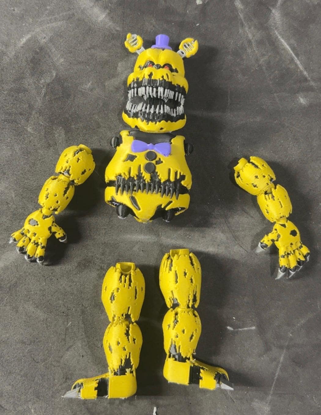 NIGHTMARE FREDBEAR Bundle FNAF Five Nights at Freddy's - Etsy