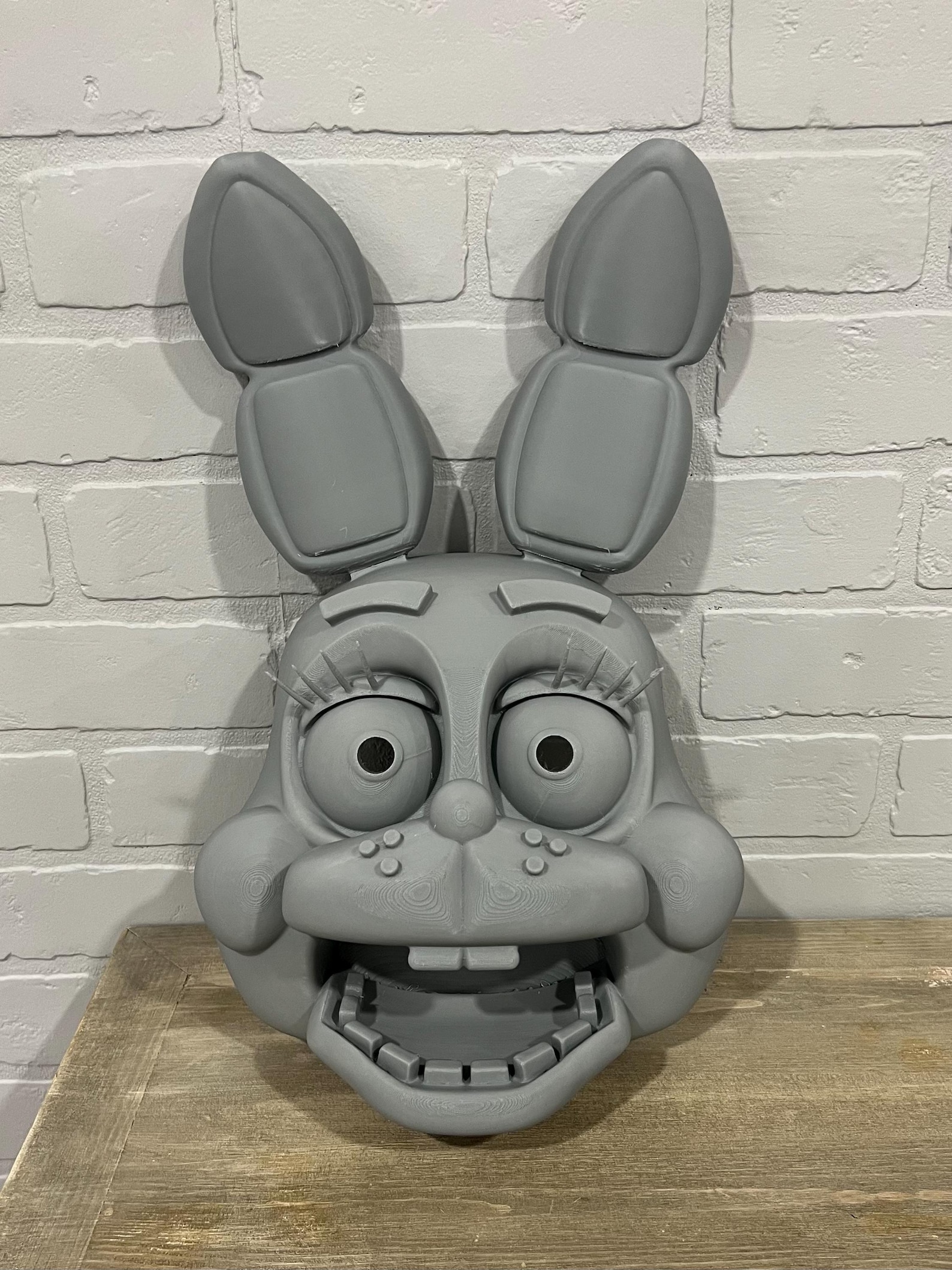 Toy Bonnie Life Size Wearable Mask / Wall Art FNAF Five Nights at ...