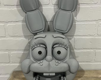 Toy Bonnie Life Size Wearable Mask / Wall Art FNAF Five Nights At Freddy’s