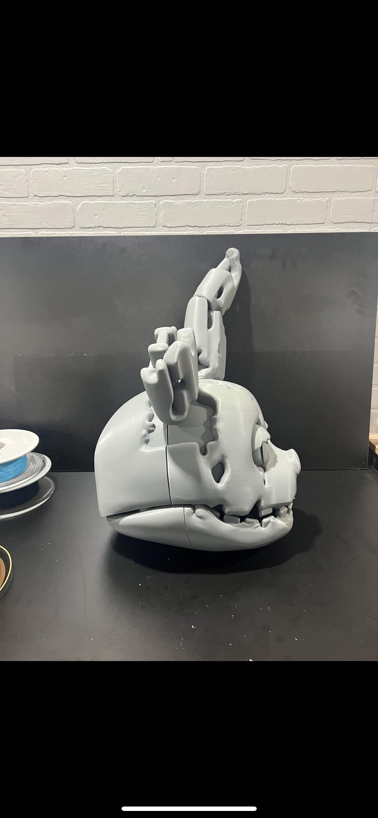 SpringTrap 着用可能なコスプレヘルメット FNAF ファイブ・ナイツ