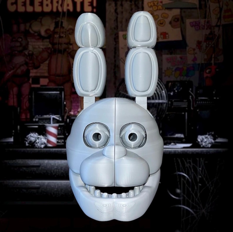 Spring Bonnie Cosplay HELMET FNAF MOVIE Five Nights at Freddy’s - Etsy