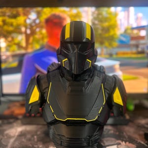 Helldivers 2 Galactic Armory Hell Diver Bust
