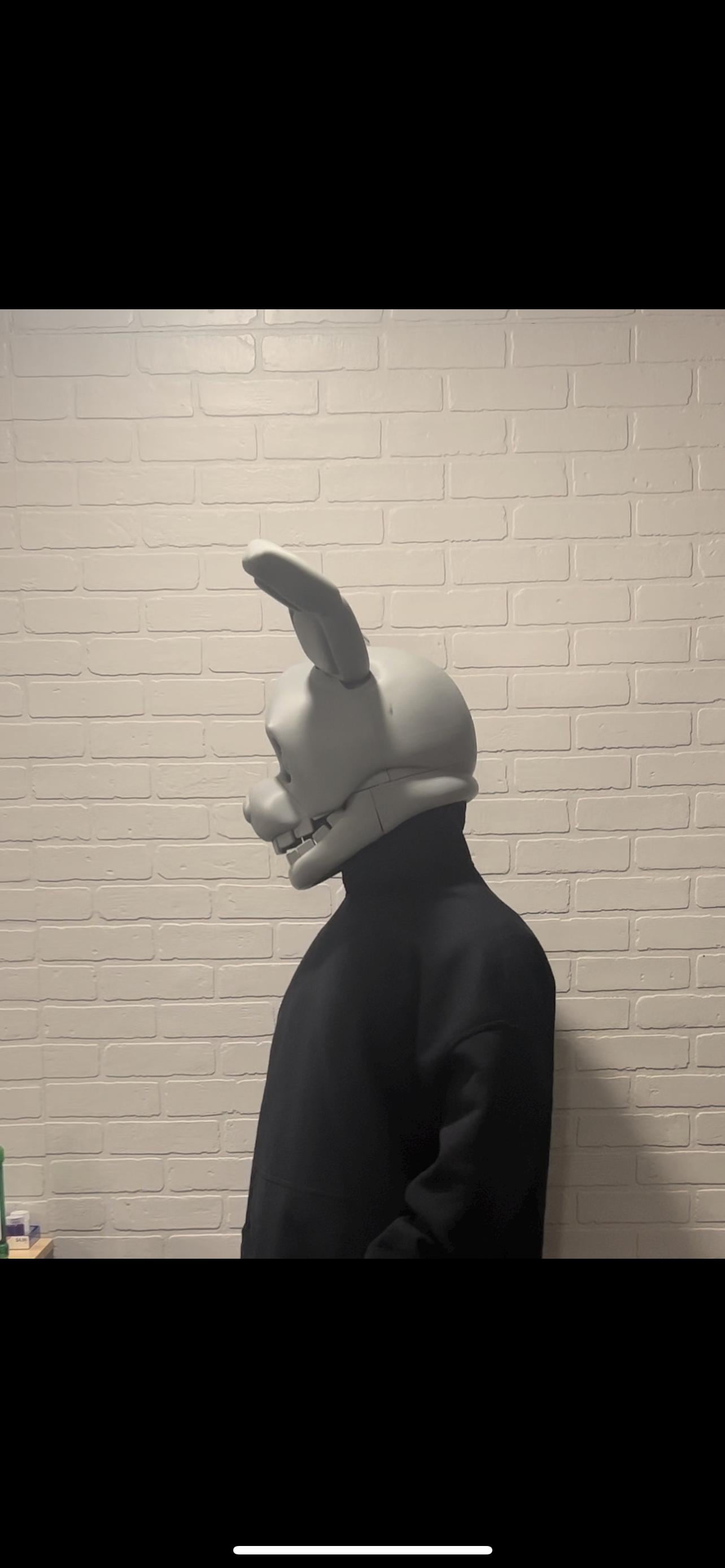 Casco de cosplay de Spring Bonnie de la película FNAF Five Nights at ...