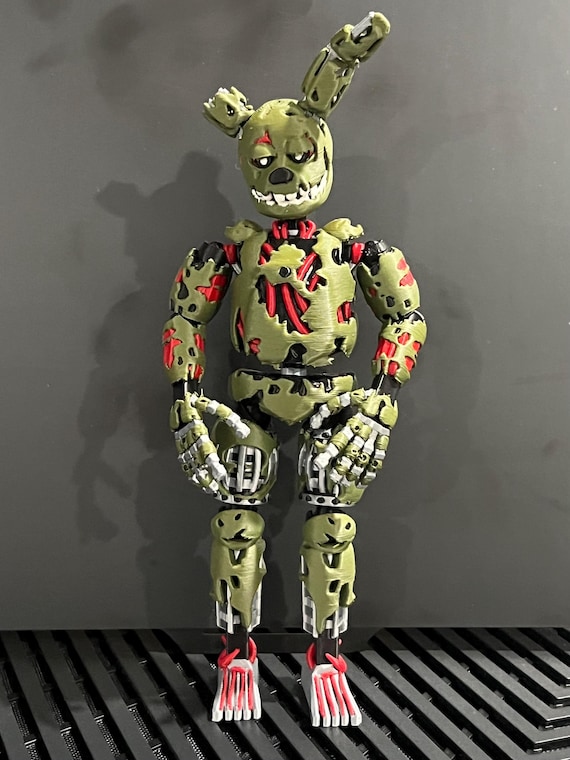 スプリングトラップ 可動式フィギュア FNAF 3 ファイブ・ナイツ