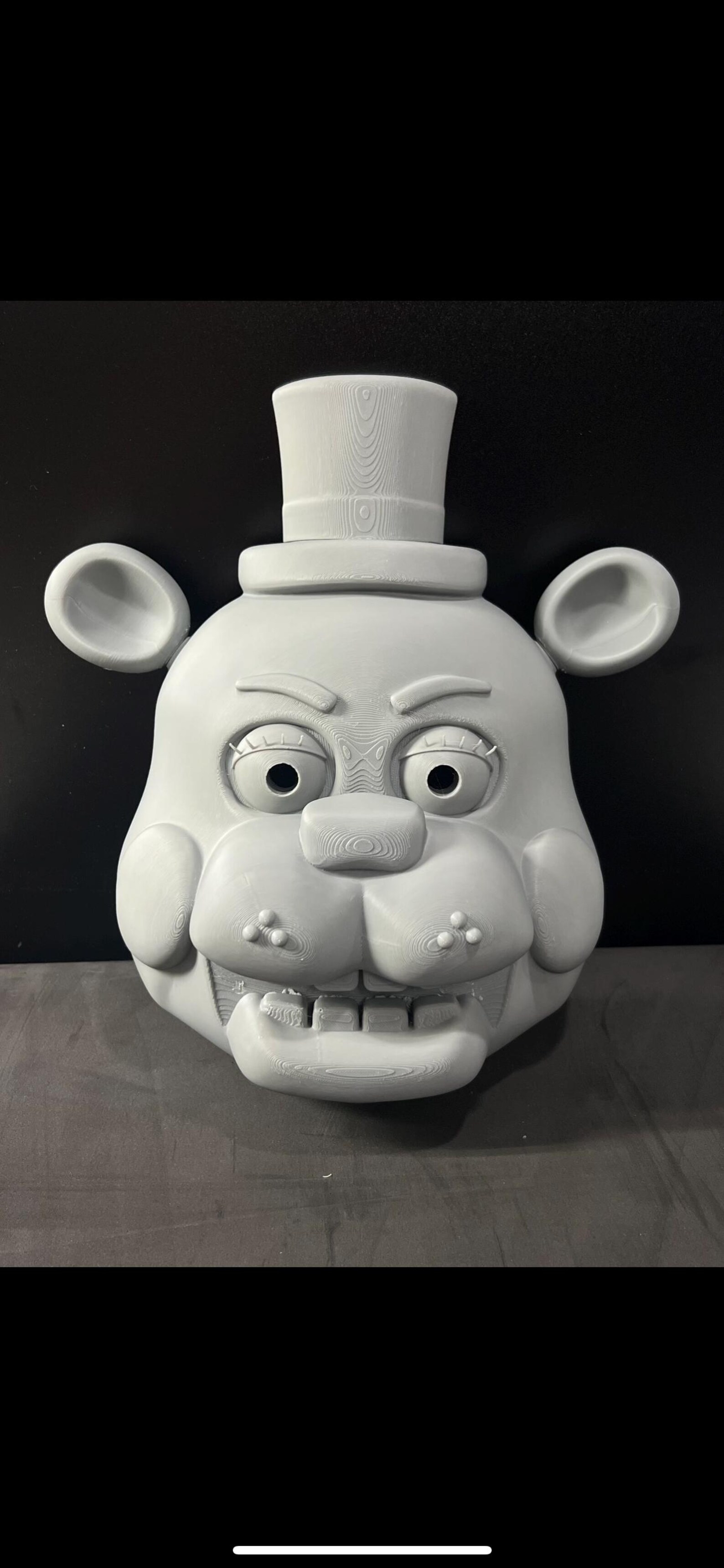 TOY FREDDY HELMET Fnaf Five Nights At Freddy s Etsy