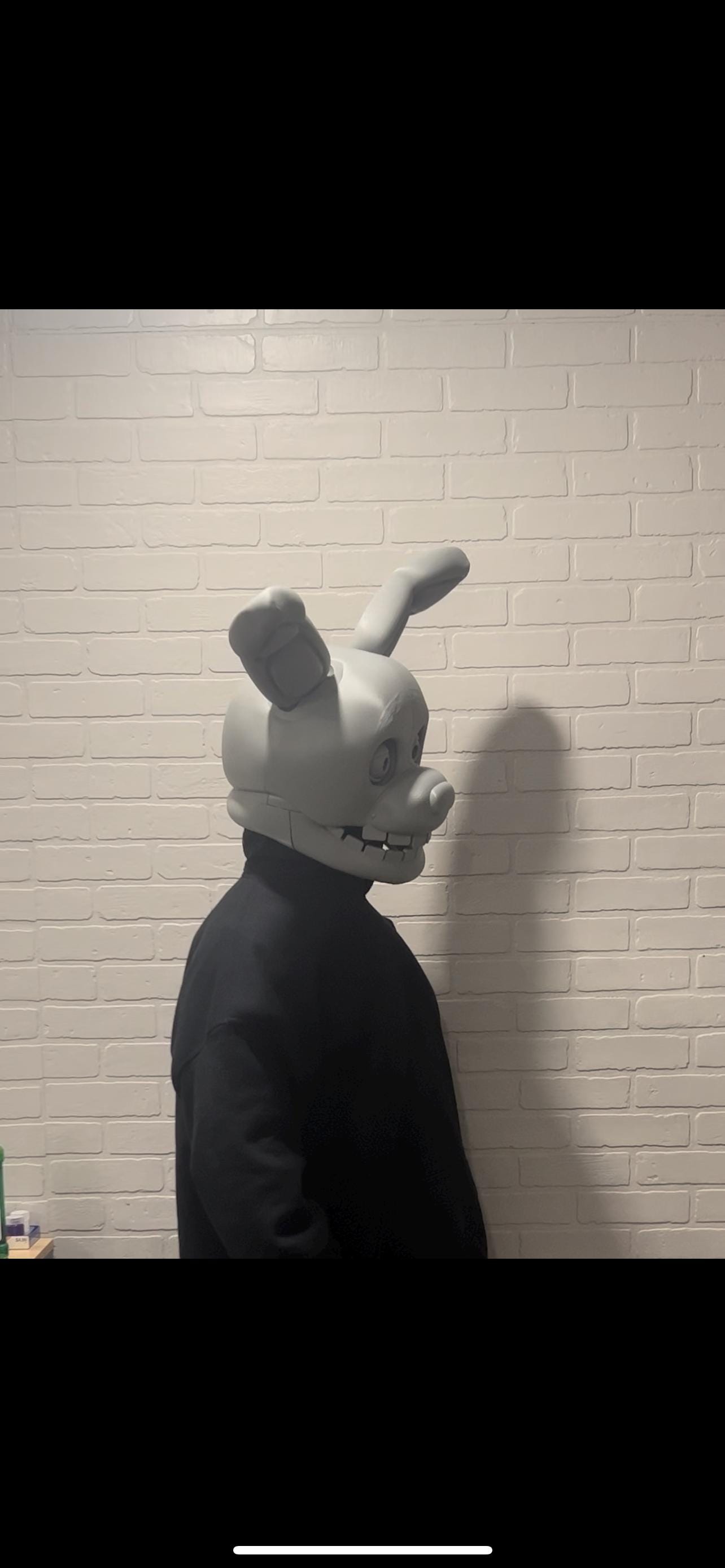 Casco de cosplay de Spring Bonnie de la película FNAF Five Nights at ...