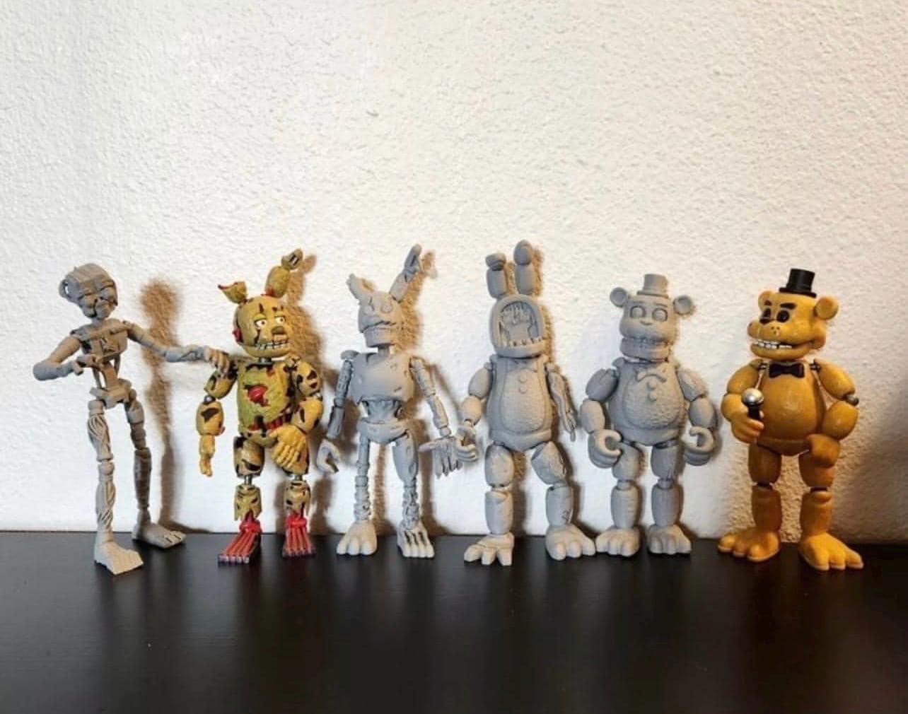 ウィザード フレディ 可動式フィギュア FNAF ファイブ ナイツ アット